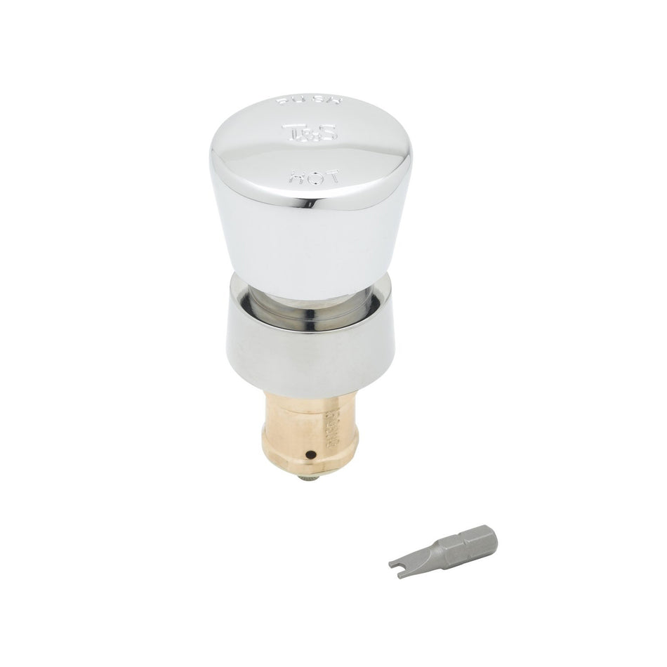 T&S 238AH Metering Cartridge w/ Hot Push Button