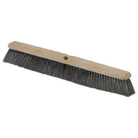 Carlisle 362208P1803 18 Inch Foam Block Floor Broom Head Black Polypropylene Bristles with Moisture Resistant Design