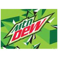 FBD 564 Flavor Card Mountain Dew - 24-2243-0006