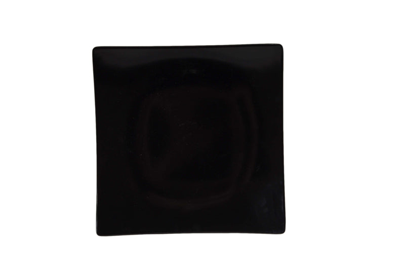 Thunder Group 24006BK 6 Inch Plate Break-resistant Flare Melamine Black
