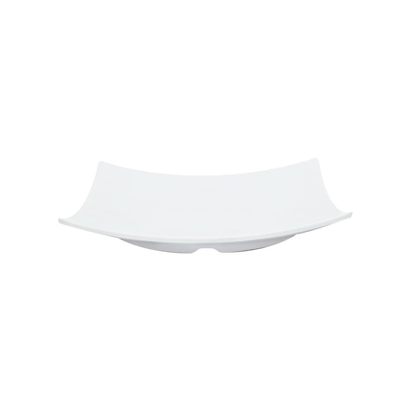 Thunder Group 24007WT 7-3/8 Inch Square Plate Break-Resistant Melamine White