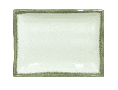 Thunder Group 2406VT 8 Oz Asian Plate Rectangular Break-resistant Melamine