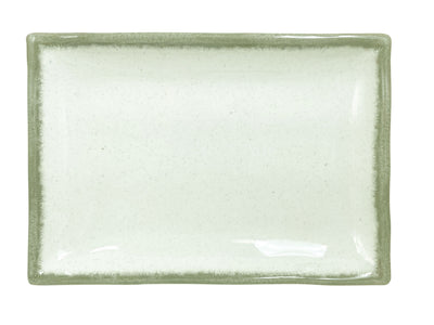 Thunder Group 2408VT 12 Oz Asian Plate Rectangular Break-resistant Melamine