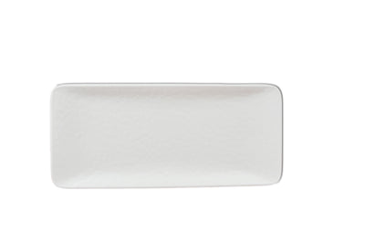 Thunder Group 24110WT 11-1/4 Inch Rectangular Plate Break-Resistant Melamine White