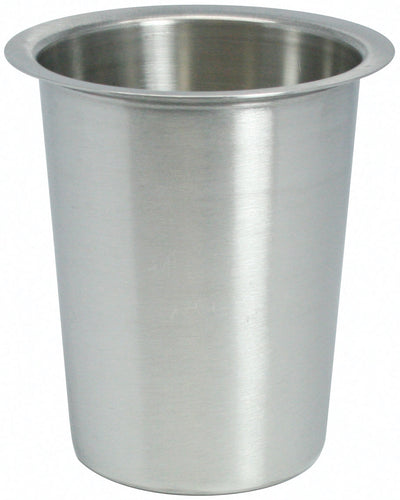 Winco FC-SL Flatware Holder Solid Stainless Steel Fits 4 Inch Holes