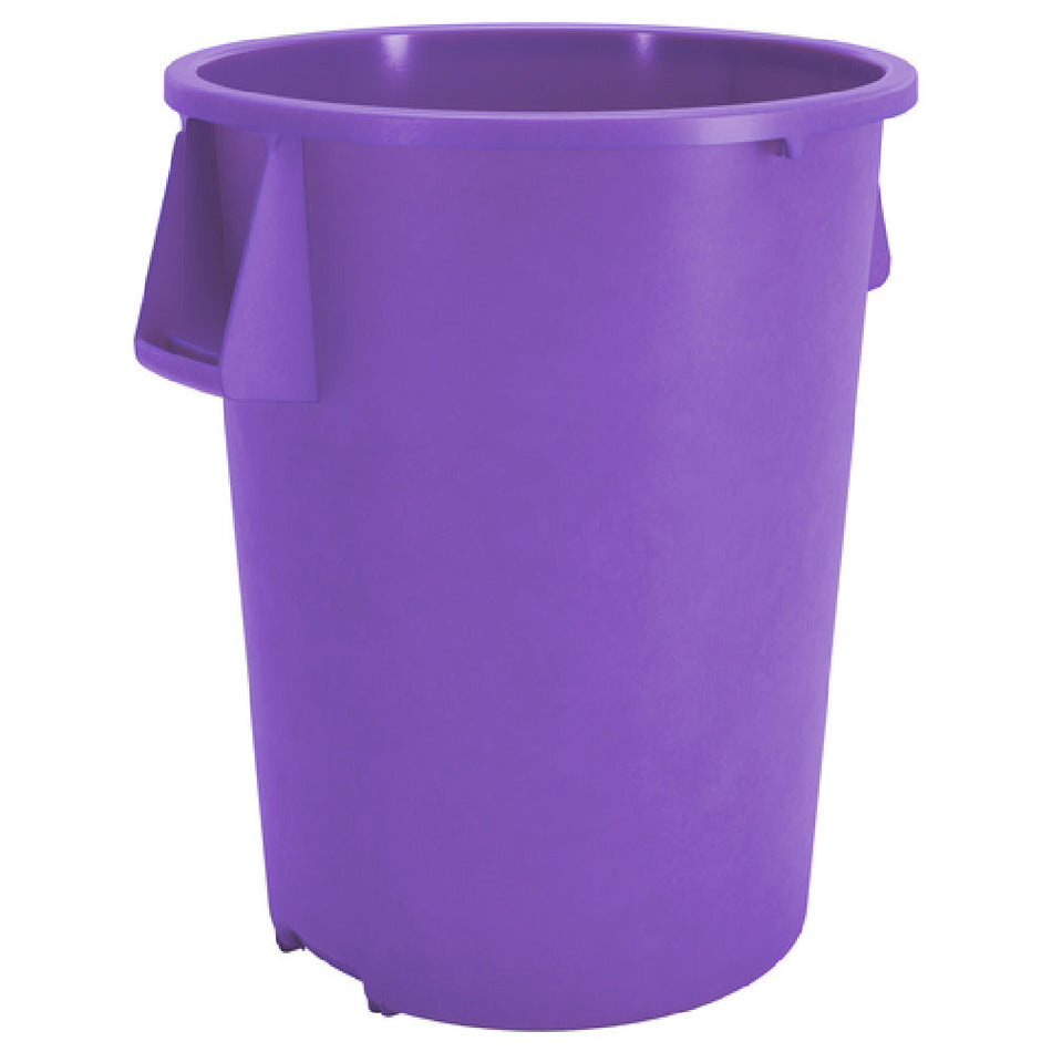 Carlisle 84105589 26-1/2 Inch Diameter Round Waste Bin Polyethylene Purple