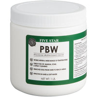 Five Star PBW Cleaner - 4 lb Jar - Heavy Duty Brewery Wash