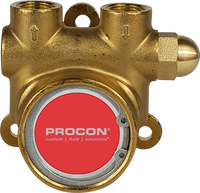Procon® 104E140F11BA Series 4 Rotary Vane Fluid Pump- 140GPH (425LPH), EPDM/Nitrile, Standard-Non External adjust
