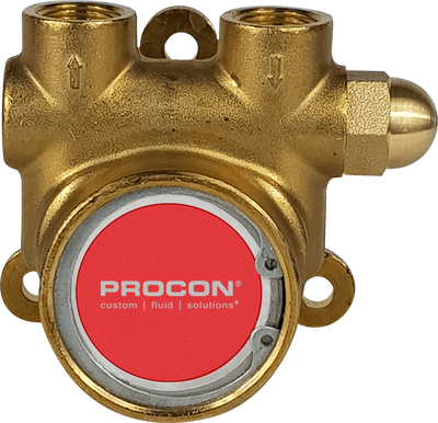 Procon® 104E240F11BA Series 4 Rotary Vane Fluid Pump- 240GPH (725LPH), EPDM/Nitrile, Standard-Non External adjust