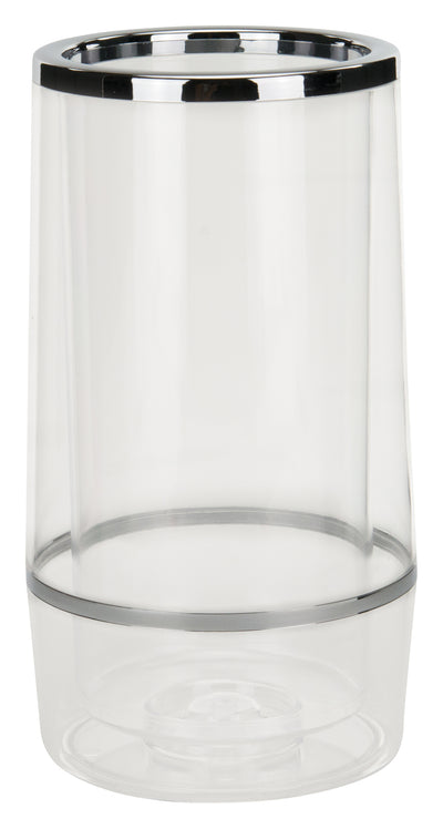 Winco WC-4A 4-1/2 Inch Diameter Clear Acrylic Wine Cooler for Countertop Use