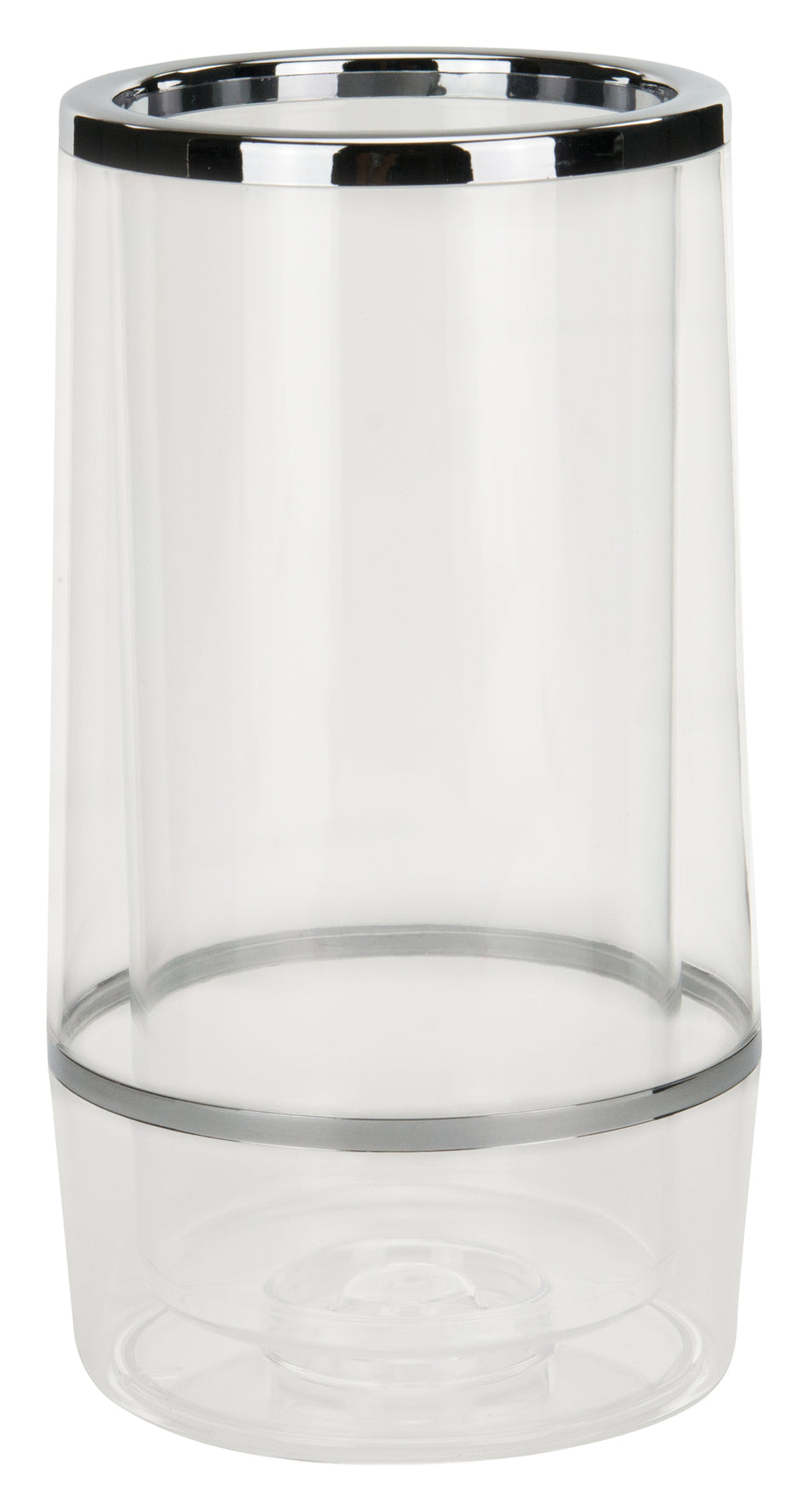 Winco WC-4A 4-1/2 Inch Diameter Clear Acrylic Wine Cooler for Countertop Use