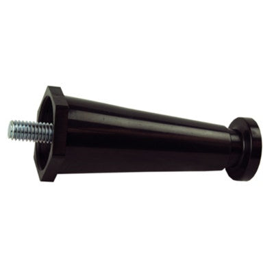 BUNN 26528.0000 Leg 4" Adjustable Black Plastic with Flange Foot