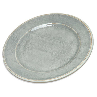 Carlisle 6400718 7 Inch Diameter Dishwasher Safe Bread and Butter Plate Melamine Smoke Gray