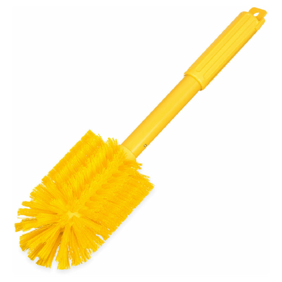 Carlisle 40005C04 16 Inch Valve and Fitting Brush Medium Stiff Polyester Yellow