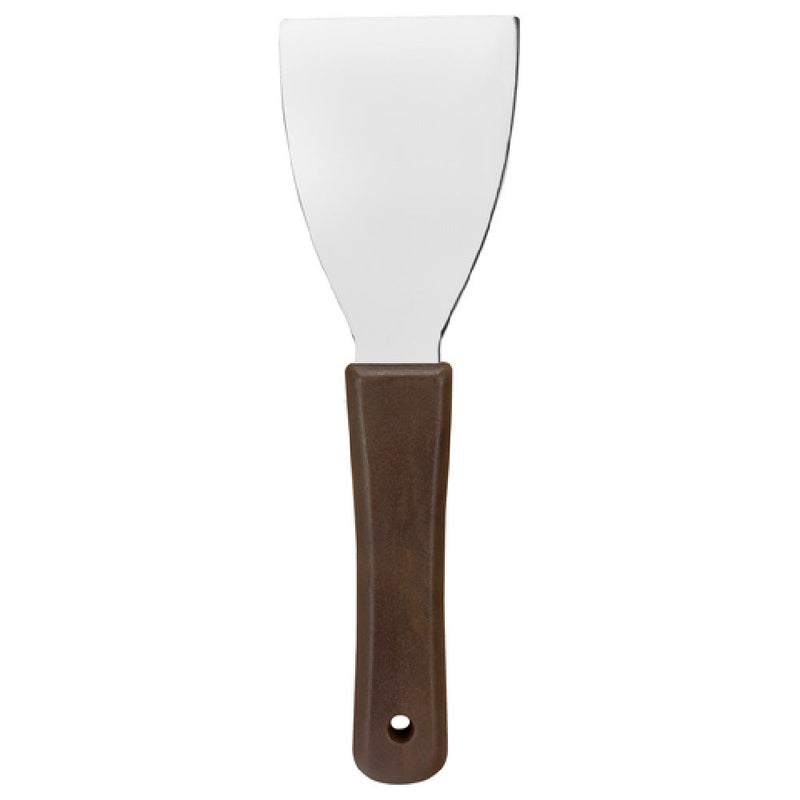 Carlisle 40130EC01 3 Inch Steel Grill Scraper with Plastic Handle Brown
