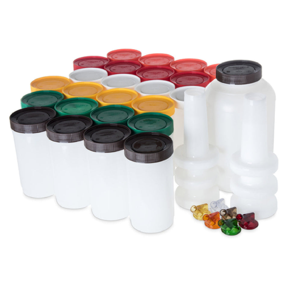 Carlisle PS601200 6 Quart Drink Bar Mix Pourer Complete Unit Assorted Color
