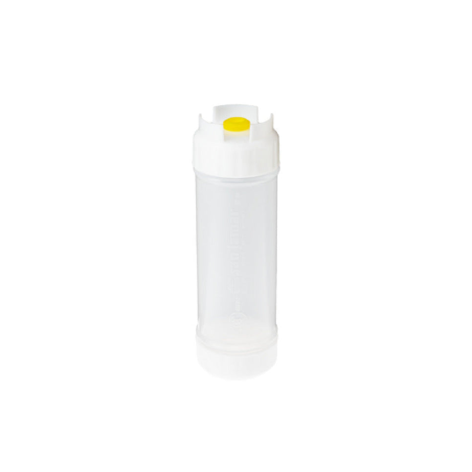 Carlisle 857312M Squeeze Bottle 12 Oz Dishwasher Safe Transparent BPA Free