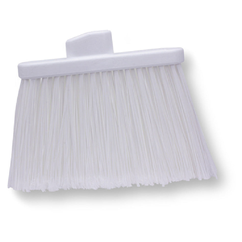 Carlisle 36867EC02 Broom Head Flagged Polyester Bristles White