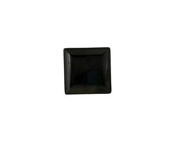 Thunder Group 29004BK 4-1/2 Inch Plate Dishwasher Safe Break Resistant Melamine Black
