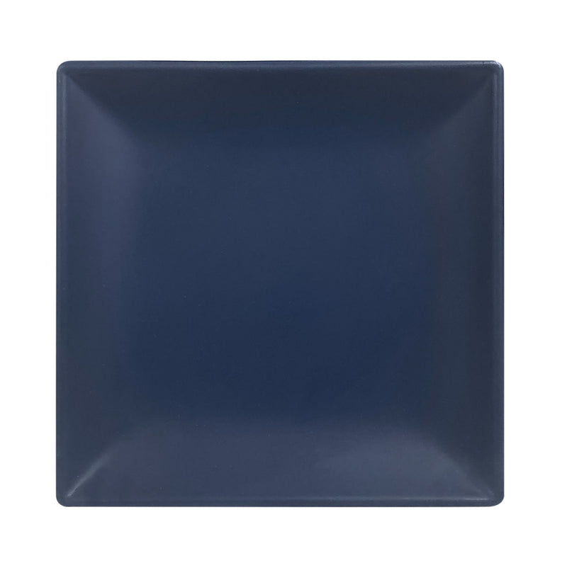 Thunder Group 29004SB 4-1/2 Inch Square Plate Break-resistant Melamine Stone Blue