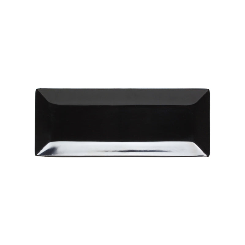 Thunder Group 29110BK 10 Inch Plate Melamine Break-Resistant Black Classic