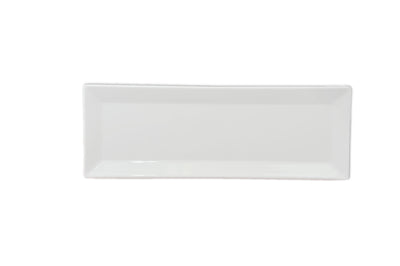 Thunder Group 29115WT 15 Inch Rectangular Break Resistant Melamine Plate White