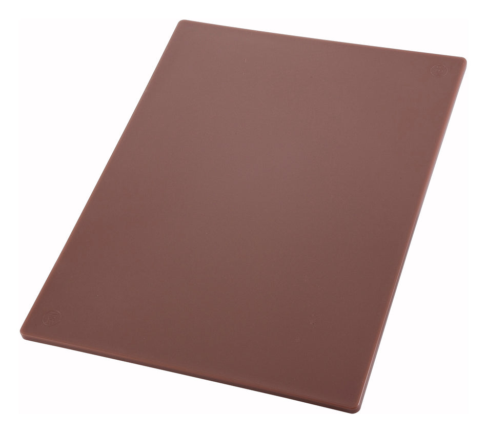 Winco CBBN-1520 20 Inch Cutting Board BPA Free Polyethylene Brown