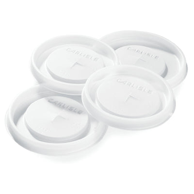 Carlisle 5212L30 12 Oz Disposable Lid Recyclable Polystyrene Translucent