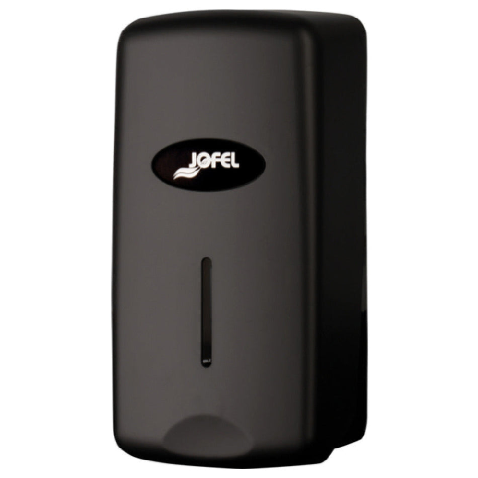 Carlisle S1000MBK 3.5 Inch Manual Soap Dispenser Plastic Refillable Matte Black