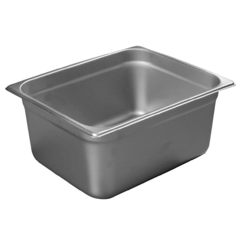 Carlisle 607126 10.3 Quart Stainless Steel Steam Table Pan with Reinforced Corners