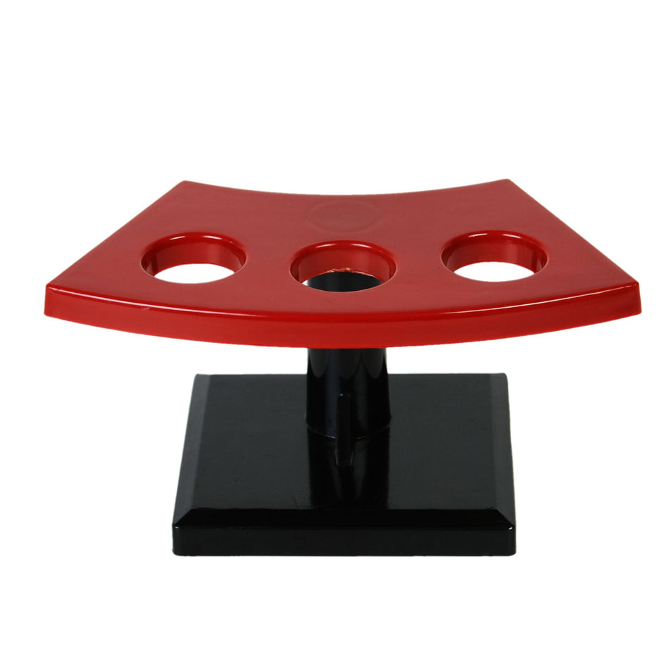 4 Pack 7" x 4" x 3-1/4" Hand Roll Sushi Rack - 3 Cavities, ABS, Made in Taiwan
