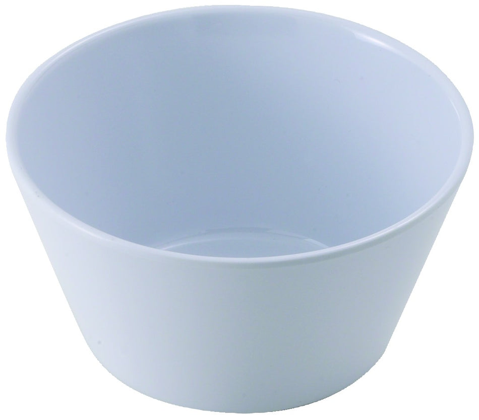 Winco MMB-8W 8 Oz Bouillon Cup Round White Melamine Dishwasher Safe