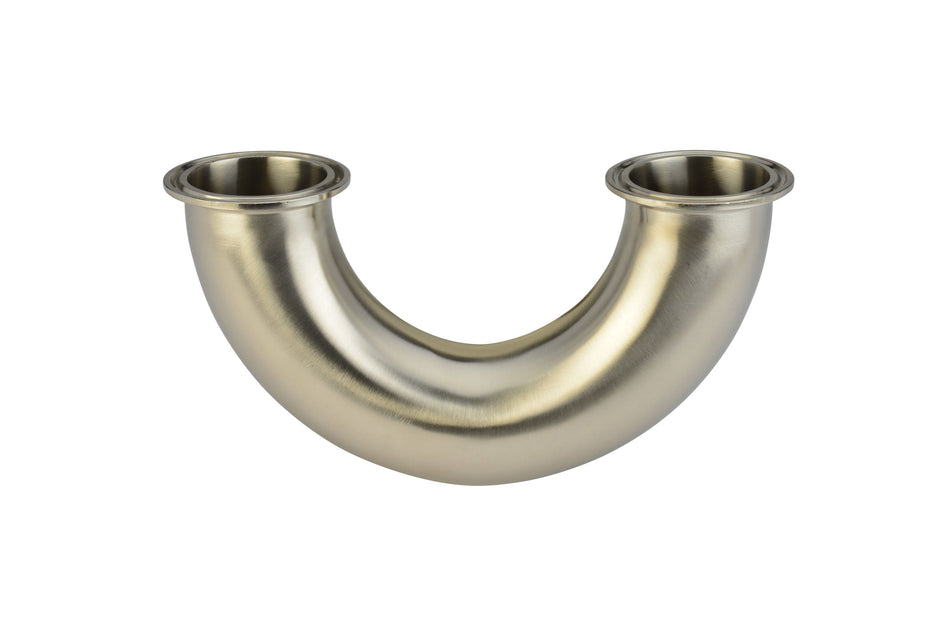 6" Clamp 180 U-Bend (2UMP)  - T316L Stainless Steel - Wayland Industries - W62UMP-6