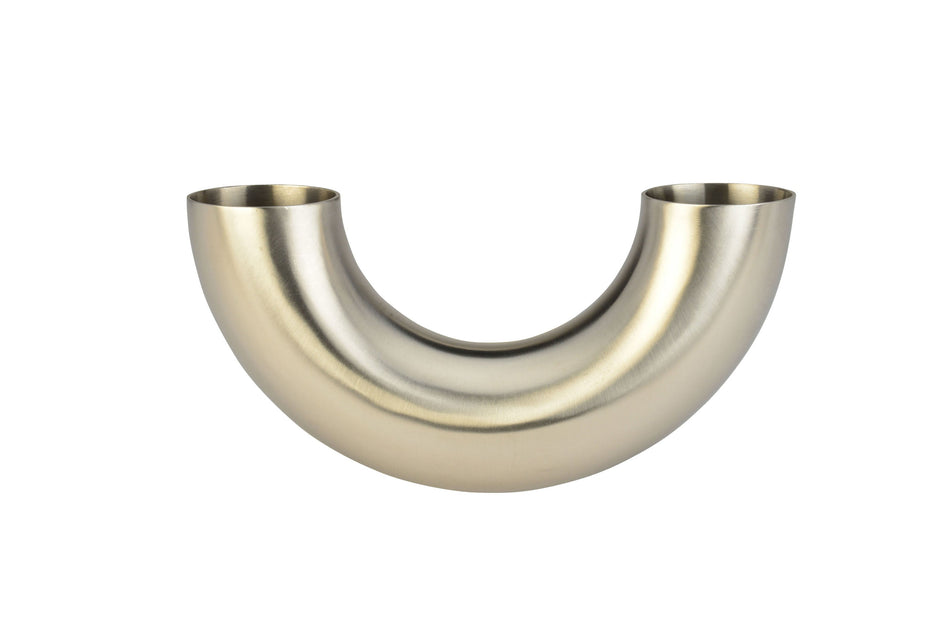 1" Butt-Weld 180 U-Bend - Polished (2WU)  - T316L Stainless Steel - Wayland Industries - W62WU-1-7
