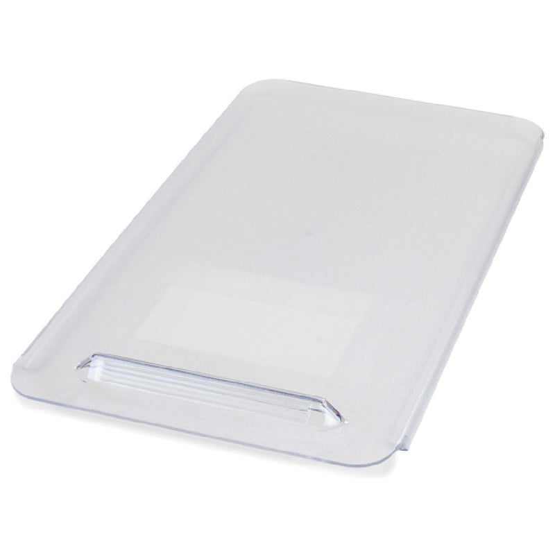 Carlisle BIN27L07 29 Inch Clear Sliding Ingredient Bin Lid Polycarbonate Food Storage