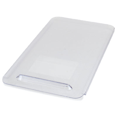 Carlisle BIN27L07 29 Inch Clear Sliding Ingredient Bin Lid Polycarbonate Food Storage
