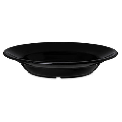 Carlisle PCD31203 9 Inch Diameter Plastic Soup Bowl Stain Break Chip Resistant Black