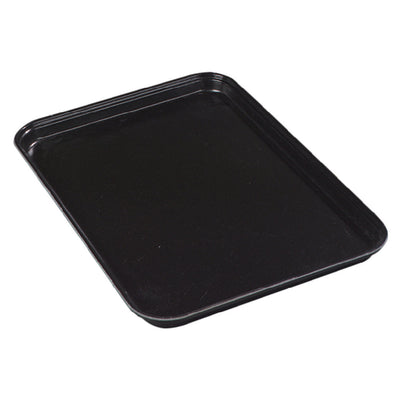 Carlisle 1318FMT309 17-3/4 Inch Market Tray Black Fiberglass Air-flow Corners