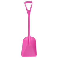 Carlisle 41076EC26 11 Inch Ice Shovel Pink One-piece Plastic Sanitary