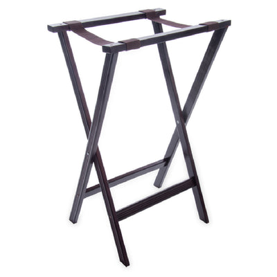 Carlisle C3620W11 20 Inch Tray Stand Black Straps Reinforced Hardwood