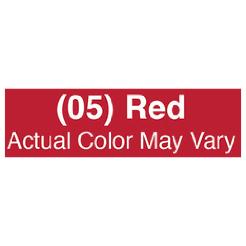 Carlisle 40000EC05 12 Inch Long Soft Bristles Polypropylene Handle Red Brush
