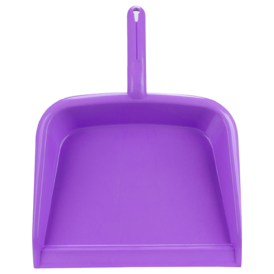 Carlisle 361440EC68 10 Inch Plastic Purple Dust Pan with Ergonomic Design