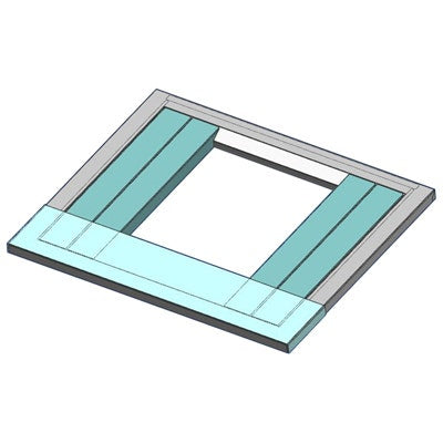 Lancer Universal Adapter 25" Wide x 5" Deep Top Plate