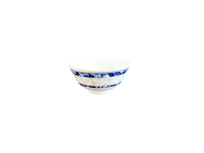 Thunder Group 3006DL 9 Oz Blue Dragon Bowl Round Melamine Break-Resistant