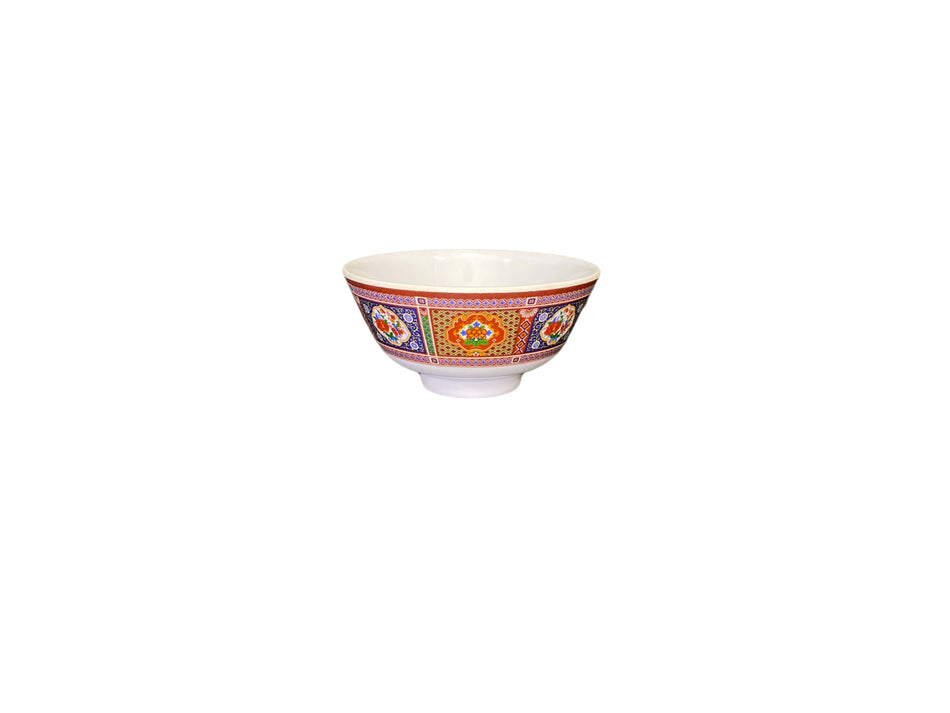 12 Pack 9 oz, 4-3/8" Diameter x 2-1/8" Height, Rice Bowl, Peacock Dinnerware, Melamine, BPA Free, Dishwasher Safe, Break-Resistant, Shatter-Resistant, No Microwave, No Oven, NSF