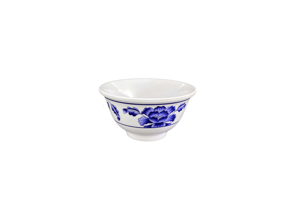 12 Pack 6 oz, 3-3/4" Diameter x 2" Height, Rice Bowl, Lotus Dinnerware, Melamine, BPA Free, Dishwasher Safe, Break-Resistant, Shatter-Resistant, No Microwave, No Oven, NSF