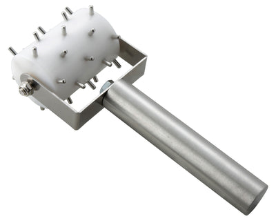 Winco RD-2 2-5/8 Inch Dough Roller Docker Stainless Steel Handle