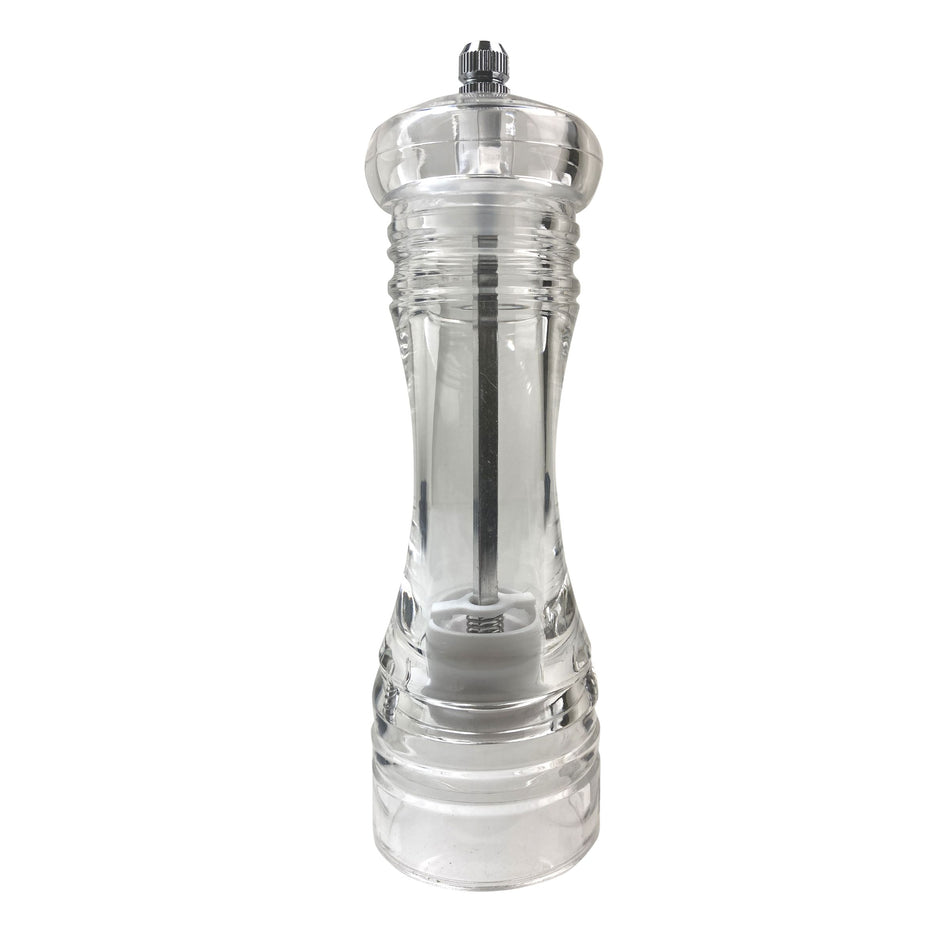 6"H Acrylic Pepper Mill, Round Shape