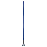 Carlisle 362113EC14 60 Inch Dust Mop Handle Clip-On Fiberglass Blue