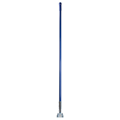 Carlisle 362113EC14 60 Inch Dust Mop Handle Clip-On Fiberglass Blue